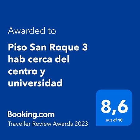 Piso San Roque 3 Hab Cerca Del Centro Y Universidad Apartman Santender Kültér fotó