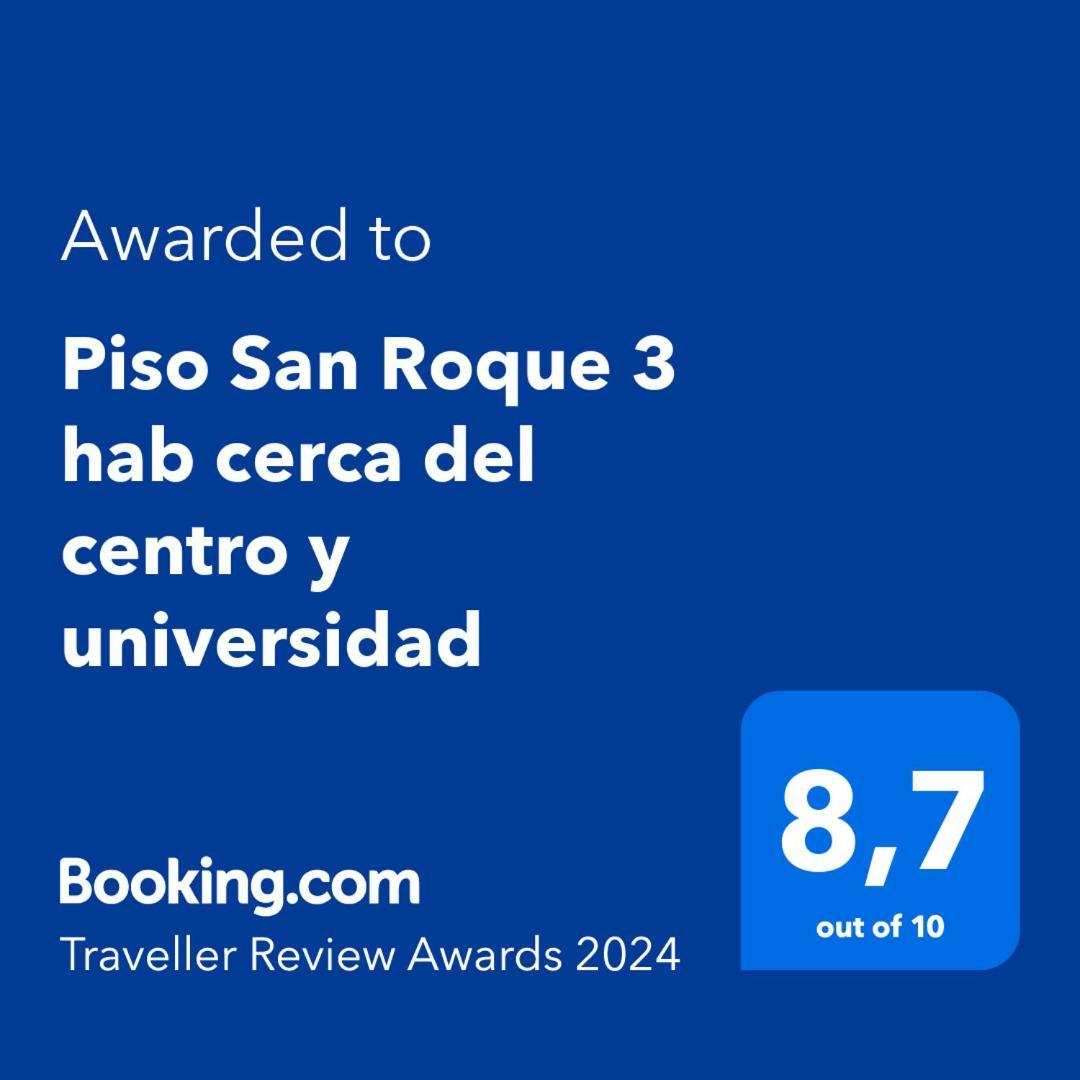 Piso San Roque 3 Hab Cerca Del Centro Y Universidad Apartman Santender Kültér fotó